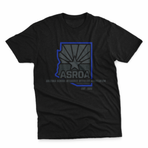 ASROA Thin Blue Line Shield Tee